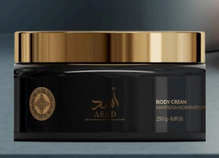 Manteiga Hidratante Corporal Asad 250g – Body Cream