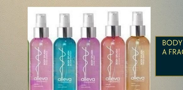 Body Splash 200ml Alleva - Escolha a Fragrância
